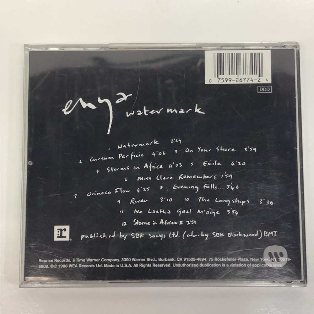 Enya Watermark CD - Picture 2 of 6